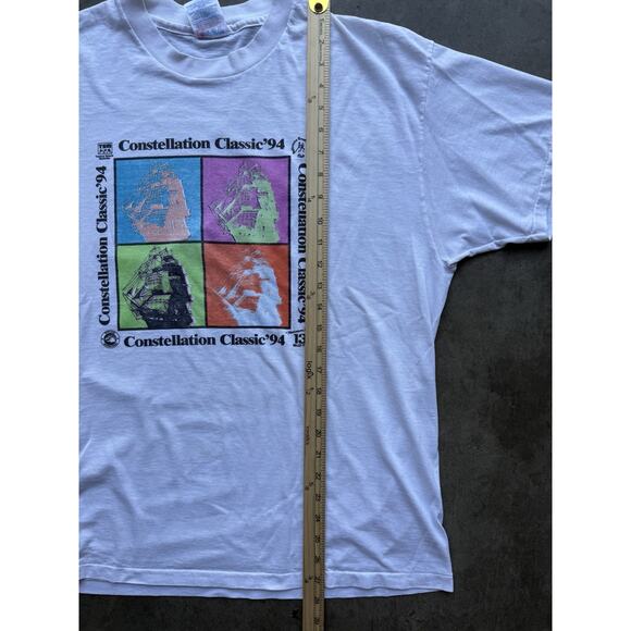 Vintage Constellation Classic 10k WJZ Fun Run Baltimore MD T-Shirt 1993 Hanes - Picture 5 of 7